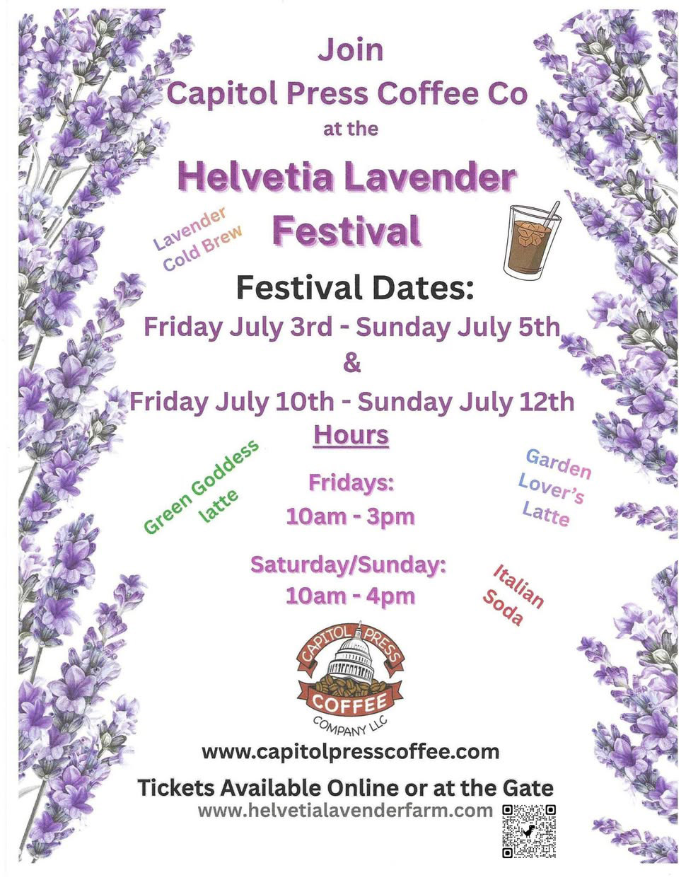 Cap Press Lavender